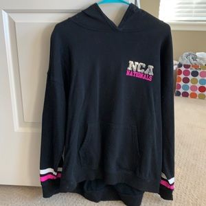 NCA nationals sweatshirt.